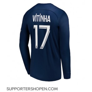 Paris Saint-Germain Vitinha Ferreira #17 Hemma Matchtröja 2022-23 Långärmad